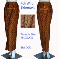 Rok Wiru Jarik Bawahan Kebaya Motif Sidomukti Untuk Nikahan