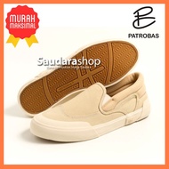Sepatu Patrobas Cloud SLIPON Beige / Patrobas Cloud Slip On Beige