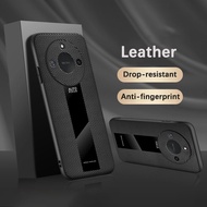 Casing for Huawei Honor X60 5G HonorX60 BRC-AN00 Phone Case Leather Acrylic Carbon Fiber Soft Silico