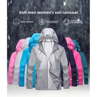 Golf Raincoat Skin Clothing Rainproof Waterproof Women Men Special Breathable New Suit Convenient Ea