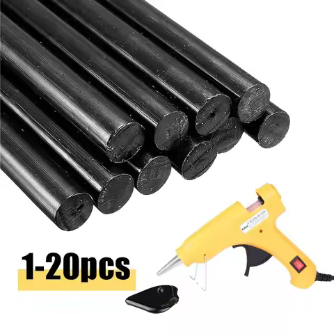 Car Dent Repair Glue Sticks 7x100mm 7x150mm Car Body Paintless Dent Repair Black Hot Melt Strip Repa