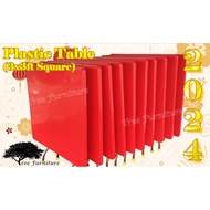 3V 3X3 Foldable Table / 3-Feet Square Foldable Plastic Table - Grad A Original with Logo