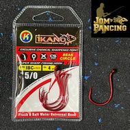【Jom Pancing】IKANO BEAK CIRCLE CARBON SW FISHING HOOK Circle Hook