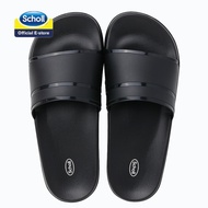 Scholl รองเท้าสกอลล์ รองเท้าสวม รุ่นไซโคลน รองเท้าสกอลล์--สีฟ้า  ทิปทอป รองเท้าแตะสวม สำหรับผู้ชายแล