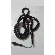 Tasbih kemuning hitam 12mm 99 biji