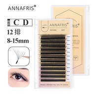 Planting 7D Not Easy to Spread Flowers Thick Grafted Eyelashes Natural False Eyelashes ANNAFRIS Root