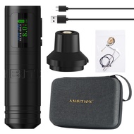 Máy Xăm Không Dây Ambition Ultra 2024 Bút Thanh Thẳng Mới Nhất Pin Thanh Toán Đột Quỵ 4.0mm Động Cơ