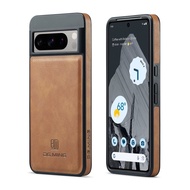 High-end Luxury PU Leather Case For Google 9 Pro XL Pixel 8 Pro Mircofiber Lining Shockproof Smart P