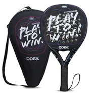 Padel ODEA PLAY TO WIN 18K CARBON Racket Bonus Original Bat Bet Bag