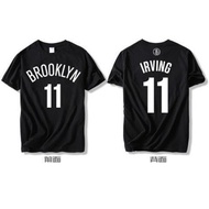 Nets No.11 Irving Durant 7 TShirt 100%Cotton Unisex Men Women Sports Basketball Print Casual Loose S