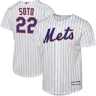 Juan Soto New York Mets MLB Kids Youth 8-20 White Home Player Jersey
