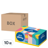 Kleenex 舒潔 溫和柔感盒裝面紙  180張  5盒  10組