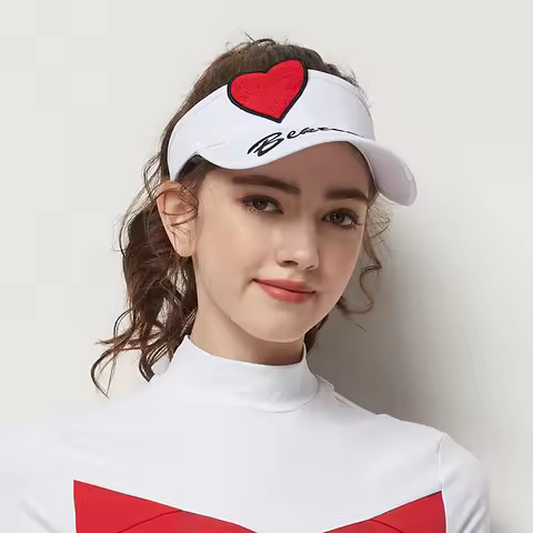 BLKTEE GOLF New Golf Hat Female Empty Cap Korean Golf Sunscreen Visor Caps Outdoor Sports Peaked Cap