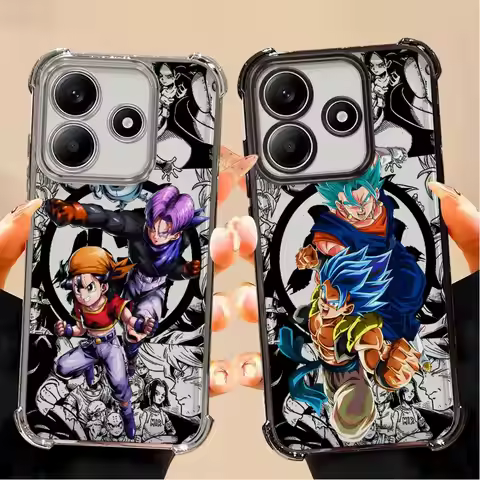 Case for Xiaomi Redmi A3 13C A5 A3X 14C K80 5G K80 Pro Clear Cover Dragon Ball Kakarot Trunks