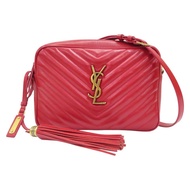 紅色 牛皮 Lou Camera Bag 肩背包【SAINT LAURENT YSL 聖羅蘭】 GUS520534