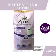 Aozi Pure Natural Organic Dry Food Kitten Cat Food in Sack 10kg KIDDOS PETS