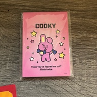 BT21 Memo pad list Cooky