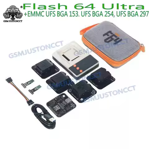 100% original F64 Easy JTAG Box Flash 64 Lite Tool Box For eMMC ISP UFS jtag Adapter