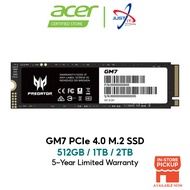ACER PREDATOR GM7 PCIe 4.0 M.2 SSD (512GB / 1TB / 2TB / 4TB)