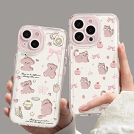 Latest Pink Cat Cake Soft Case hp Infinix Hot 60 Pro Plus 60i 60 Smart 10 Plus 9 8 Pro Hot 50I 40I 5