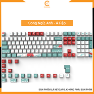 Bộ keycaps Coral Sea 125 phím | OEM Profile | XDA Profile | Nhựa PBT | Keycaps bàn phím cơ