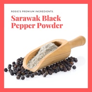100g/250g Sarawak Black pepper powder ground | Serbuk Lada hitam | 黑胡椒粉 | Halal Keto Ingredient