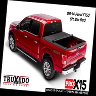 トノーカバー トノカバー TruXedo Pro X 15ロールアップトノカバー2009-2014フォードF150 6'6 "ベッド1498101 TruXedo Pro X15 Roll Up To