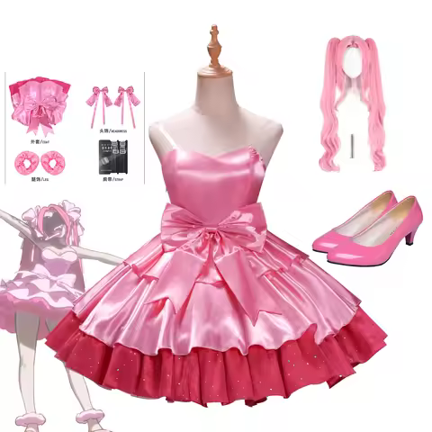 Alien Stage Mizi Cosplay Costume Pink Dress Idol Stage Outfit ALNST Character Halloween Party Costum