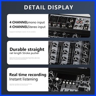 ▱ ⇩ ⚛ Aibedo KP8 Channel Professional Audio Mixer Bluetooth DSP USB Mini Audio Mixer amplifier all-