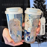 Violet Evergarden/Violet Evergarden Violet Evergarden Vacuum Flask Straw Water Cup/vuut