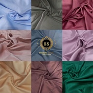 Wull Kain Satin Velvet Premium Polos Bridesmaid [Harga 1 Roll - Isi 60