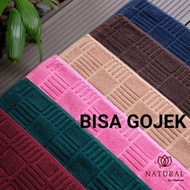 TGL.11De22q– NATURAL TOWEL MAT NATURAL CHALMER HOTEL TOWEL MAT 40x60CM