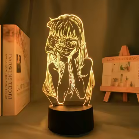 Anime 3d Lamp Junji Ito Collection Tomie for Bedroom Decor Junji Ito Night Light Birthday Gift Manga
