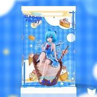 好物推薦～免運～【魔盒】青時雨 東方Project 琪露諾 夏日冰  手辦 led展示盒
