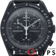 Swatch Omega x Swatch Bioceramic Moonswatch Snoopy Swatch Moonswatch S033B700 男士腕錶 黑色 成色極佳 附盒及保固卡 [全