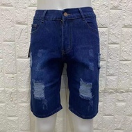 RRJ short Tattered denim shorts for men #9517
