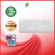 Logitech SIGNATURE K650 Wireless Keyboard (Wireless/Bluetooth ) Light White