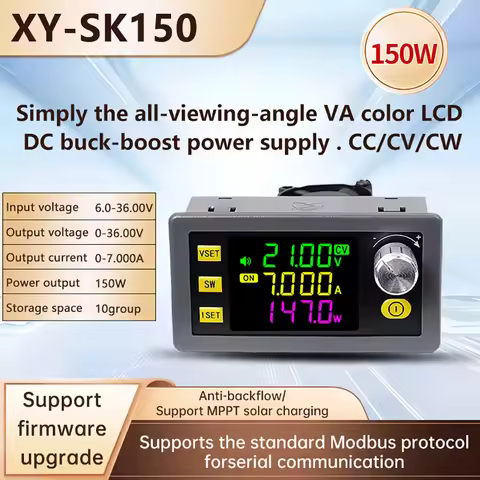 SK60/SK120/SK150 DC Buck Boost Converter CNC Adjustable Regulated Laboratory Power Supply Constant V