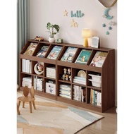Bookshelf storage shelf Floor low cabinet Thick storage cabinet Storage lattice cabinet Classroom bo