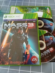 Xbox360 Xbox 360 one 遊戲機碟 mass effect 3