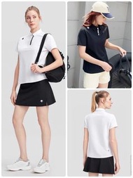 Descente 女款领短袖翻领POLO衫