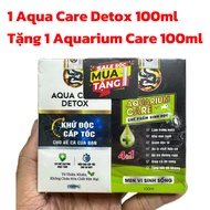 [Mua 1 Tặng 1] Aqua Care Detox Khử Độc Bể Cá Tặng Vi Sinh Aquarium Care Làm Trong Nước Bể Cá