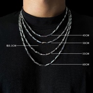 Mobius necklace for men, titanium steel, non-fadin Mobius necklace men titanium steel non-Fade Stitc