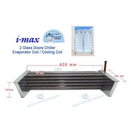 imax-Hiten-Fresh &amp; Cool-Cooling Coil-Evarporator Coil-Blower-Refrigerator Chiller Freezer -Peti Sejuk Spare Parts 2 Door