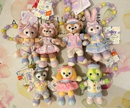 香港迪士尼Duffy and friends 快樂相傳系列 Linabell Olu Mel CookieAnn Toni Duffy ShellieMay StellaLou 達菲 星黛露 露露 玲