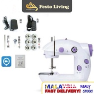 FESTO 😍Mini Portable Double Speed Automatic Sewing Machine Mini Mesin Jahit Mesin Jahit Mini