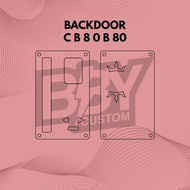 Backdoor Panel Acrylic CB 80 B 8 0