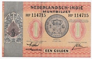 Uang Kuno 1 Gulden Nederlandsch Indie 1940