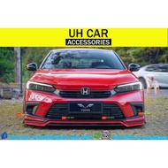 HONDA CIVIC FE 2022 YOFER ABS BODYKIT SKIRT SKIRTING LED ITH PAINT