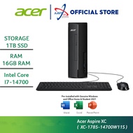 ACER ASPIRE XC-1785-14700W11S DESKTOP PC ( I7-14700 16GD5 1TBSSD / W11H / OFFICE OPI )